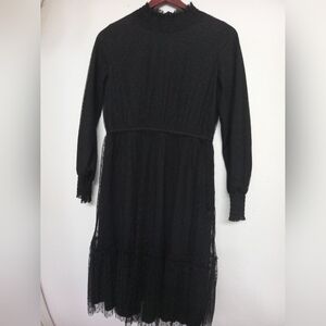 Paper Parachute Tulle Pleated Dress